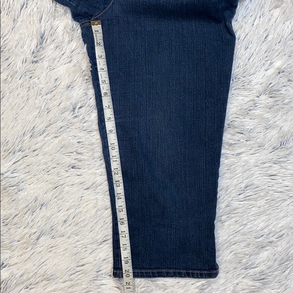 Gloria Vanderbilt Stretch Waistband Blue Jeans 14 - Picture 7 of 10
